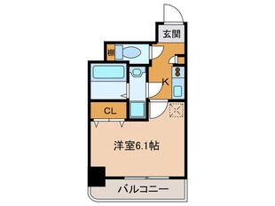 リンクパラッツオ上本町の物件間取画像